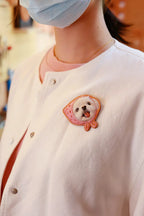 Soul Pet Portrait Brooch